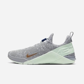 Tenisi Nike React Metcon Dama Gri Albastru Regal Metal Aurii | AFKP-25739